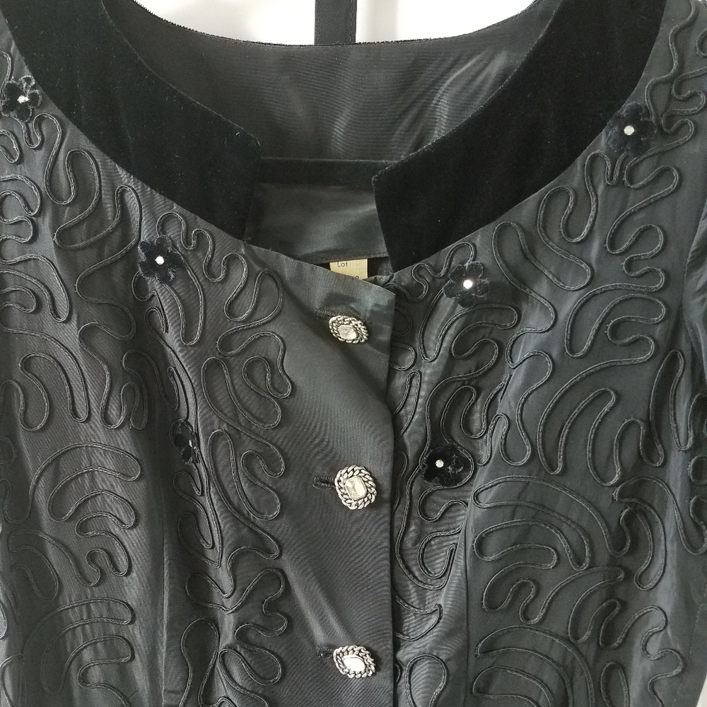 Vintage 40's taffeta dress